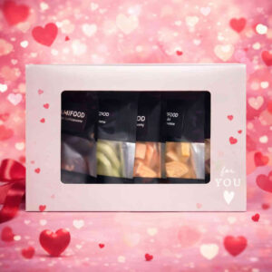 Zestaw walentynkowy – owoce liofilizowane „For You”